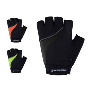 CYCLING GLOVES - MADE WITH LYCRA,SBR, EVA - BYCYCLE ACCESSORIES - SPORTING ACCESSORIES SUPPLIER - WMF76213N- ORANGE (4)