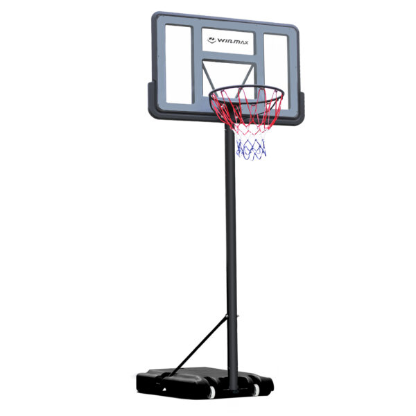 WINMAX PVC basketball hoop 4.9-10ft Adjustable Height