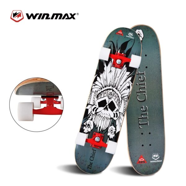 WME71959-Sakte Board with Original design - PREMIUM MAPLE DOUBLE KICK CONCAVE DECK - EXTREME SPORTS - All for sports - Wimmax (12)