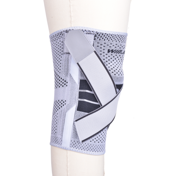WMF96266 - compression knee support - grey and black - sport protector - fitness accessories for retailer and wholesaler - WIN.MAX (6)