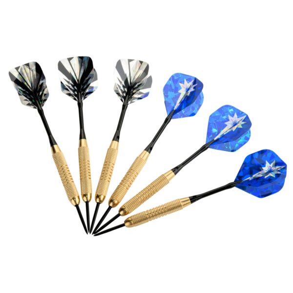 WMG91827 - Classic Darts Set - Dart Game Equipment - excellent design - WI.MAX INDOOR GAME SERIES (8)
