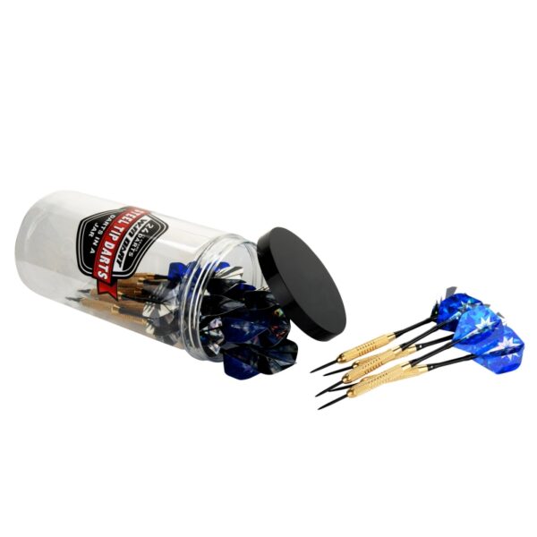 WMG91827 - Classic Darts Set - Dart Game Equipment - excellent design - WI.MAX INDOOR GAME SERIES (8)