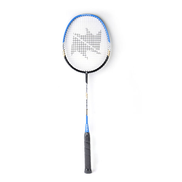 WMY76060 - BLUE BADMINTON RACKET SET - ALIUMINIUM ALLOY RACKET WITH STEEL SHAFT - BADMINTON EQUIPMENT FOR RETAIELR AND WHOLESALER - CHINA SPORTING GOODS SUPPLIER ( (3)