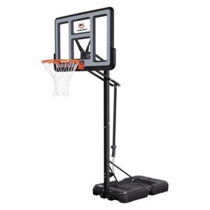 Portable Basketball Hoop Quick Height Adjustment by Pull Rod