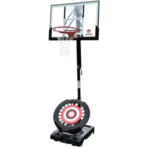 Portable Basketball Hoop with Rebound Device