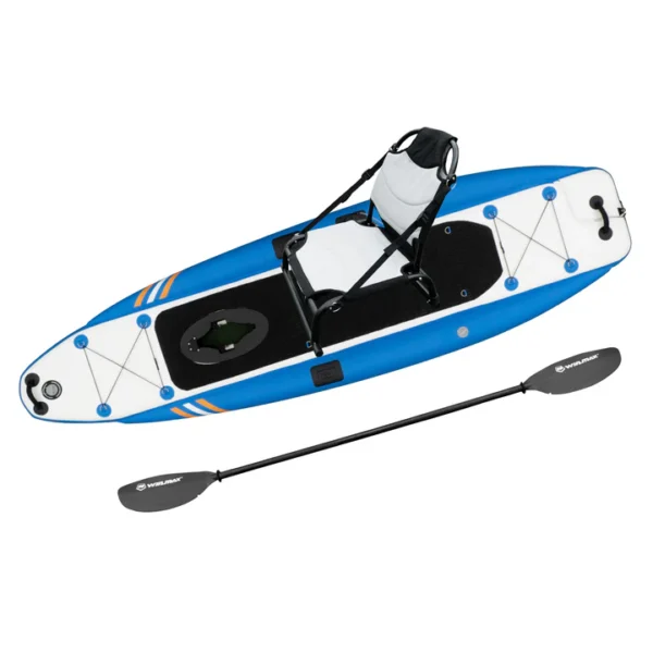WIN. MAX Lightweight Inflatable Fishing Pedal Kayak